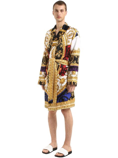 versace mens robe